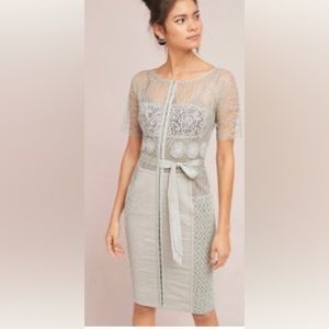 Anthropologie Byron Lars Carissima Sheath Dress 00P - worn once!